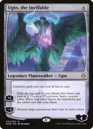 Ugin, the Ineffable [War of the Spark Promos] | Dumpster Cat Games