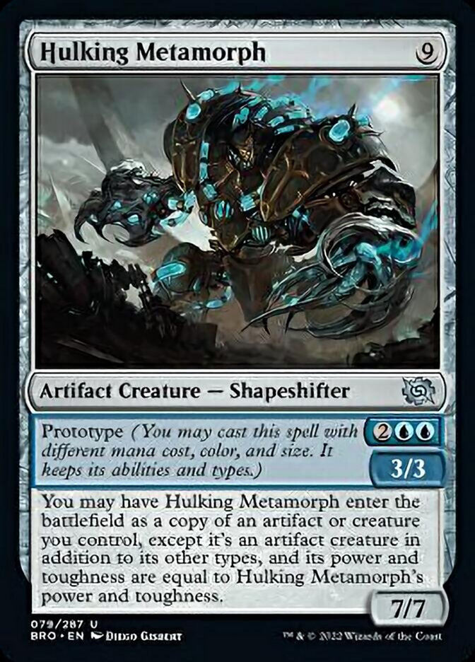 Hulking Metamorph [The Brothers' War] | Dumpster Cat Games