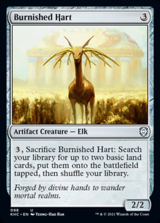 Burnished Hart [Kaldheim Commander] | Dumpster Cat Games