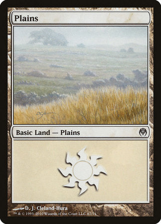 Plains (67) [Duel Decks: Phyrexia vs. the Coalition] | Dumpster Cat Games