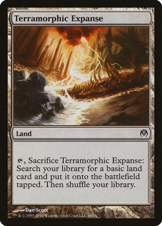 Terramorphic Expanse [Duel Decks: Phyrexia vs. the Coalition] | Dumpster Cat Games