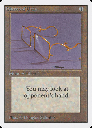 Glasses of Urza [Unlimited Edition] | Dumpster Cat Games