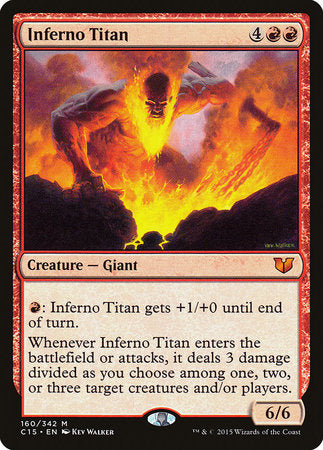 Inferno Titan [Commander 2015] | Dumpster Cat Games