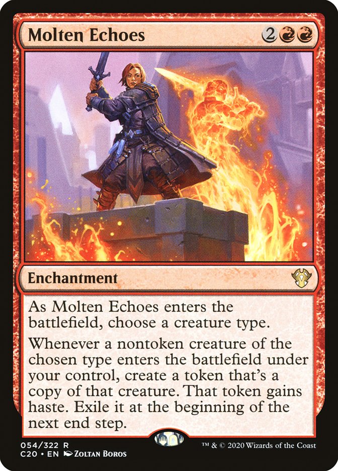 Molten Echoes [Commander 2020] | Dumpster Cat Games