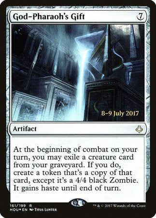 God-Pharaoh's Gift [Hour of Devastation Promos] | Dumpster Cat Games