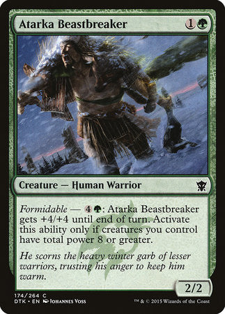 Atarka Beastbreaker [Dragons of Tarkir] | Dumpster Cat Games
