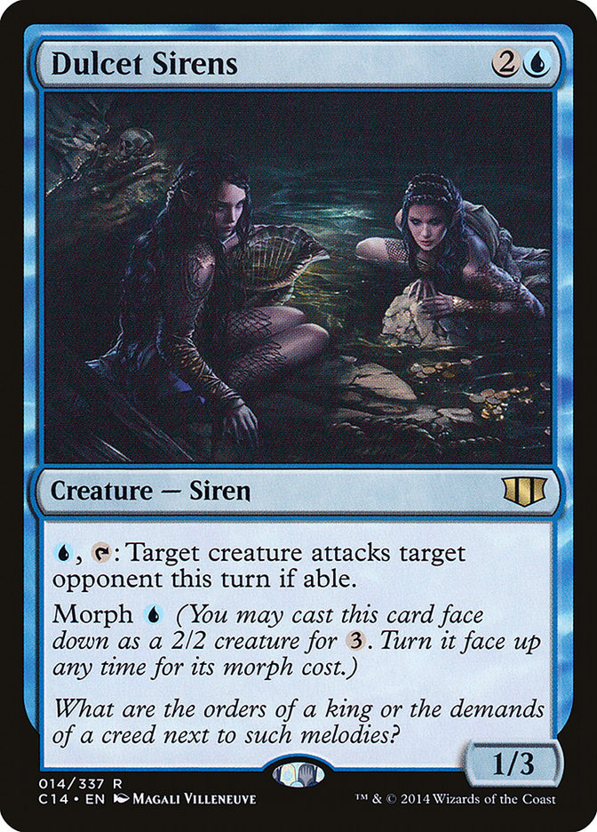 Dulcet Sirens [Commander 2014] | Dumpster Cat Games