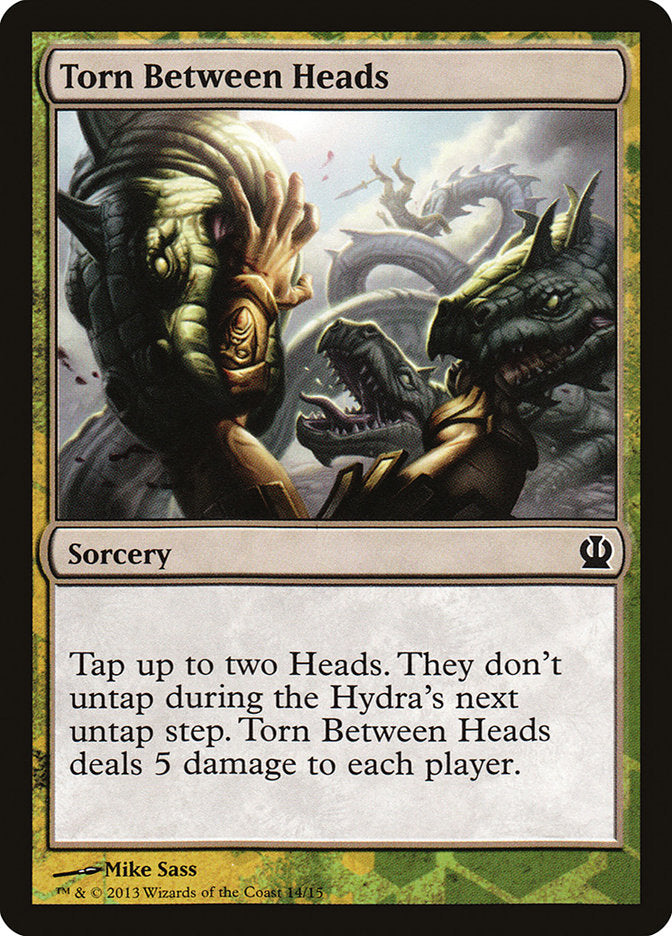 Torn Between Heads [Theros Face the Hydra] | Dumpster Cat Games