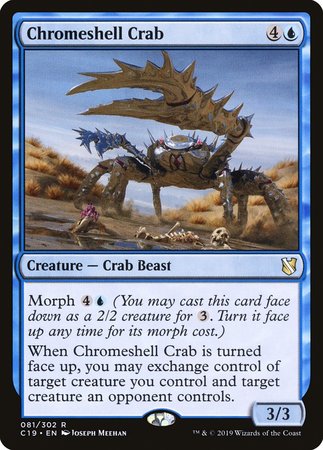 Chromeshell Crab [Commander 2019] | Dumpster Cat Games