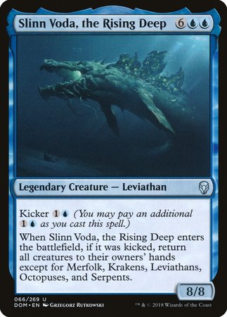 Slinn Voda, the Rising Deep [Dominaria] | Dumpster Cat Games