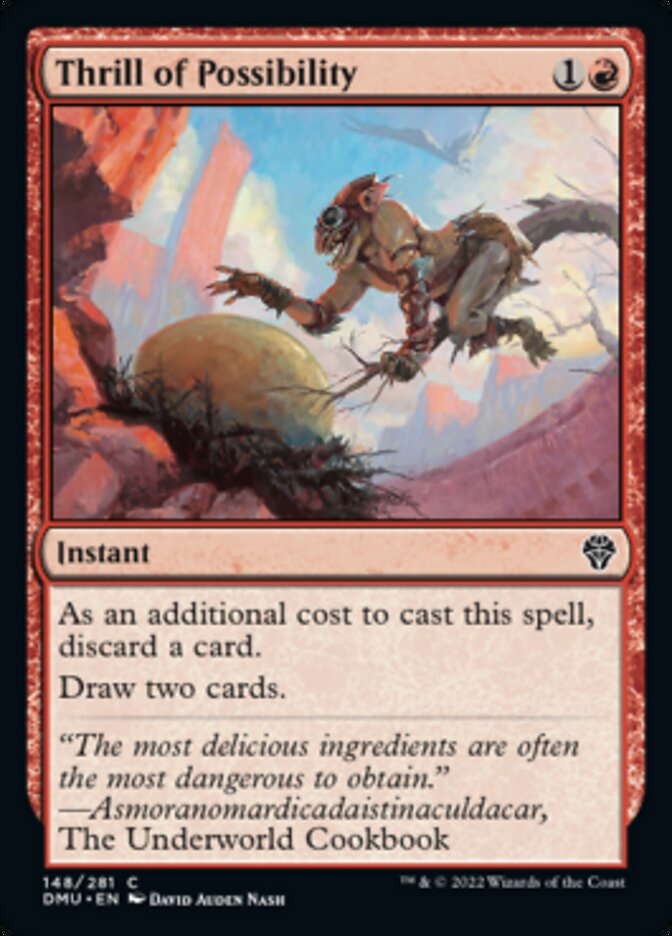 Thrill of Possibility [Dominaria United] | Dumpster Cat Games