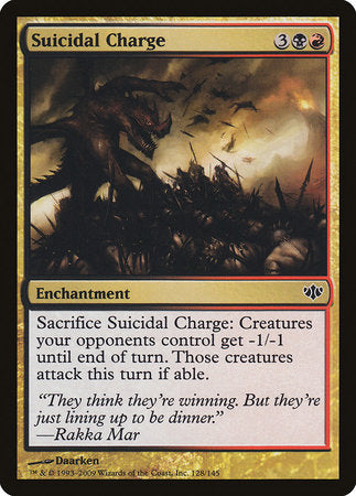 Suicidal Charge [Conflux] | Dumpster Cat Games