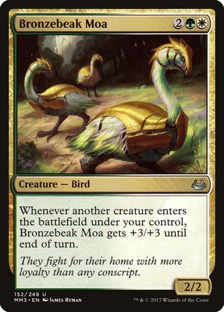 Bronzebeak Moa [Modern Masters 2017] | Dumpster Cat Games