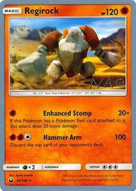 Regirock (80/168) (Buzzroc - Naohito Inoue) [World Championships 2018] | Dumpster Cat Games