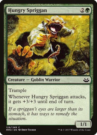 Hungry Spriggan [Modern Masters 2017] | Dumpster Cat Games