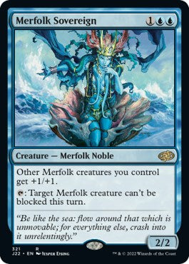 Merfolk Sovereign [Jumpstart 2022] | Dumpster Cat Games