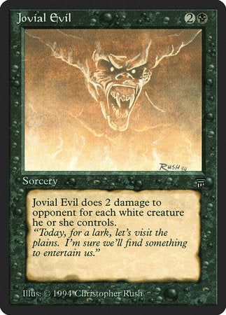 Jovial Evil [Legends] | Dumpster Cat Games