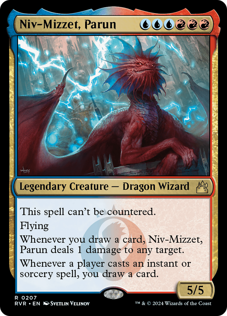 Niv-Mizzet, Parun [Ravnica Remastered] | Dumpster Cat Games