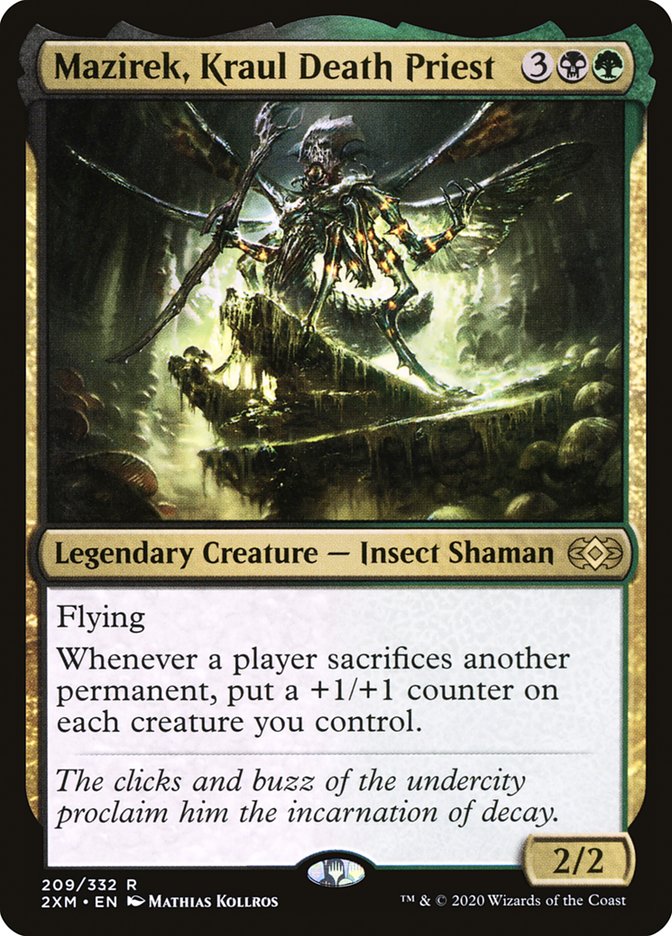 Mazirek, Kraul Death Priest [Double Masters] | Dumpster Cat Games