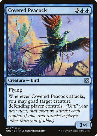 Coveted Peacock [Conspiracy: Take the Crown] | Dumpster Cat Games