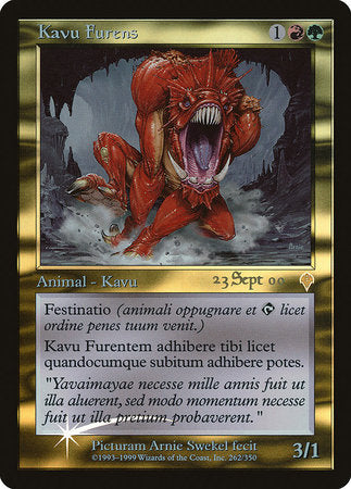 Raging Kavu (Latin) [Prerelease Events] | Dumpster Cat Games
