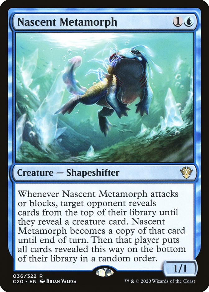 Nascent Metamorph [Commander 2020] | Dumpster Cat Games
