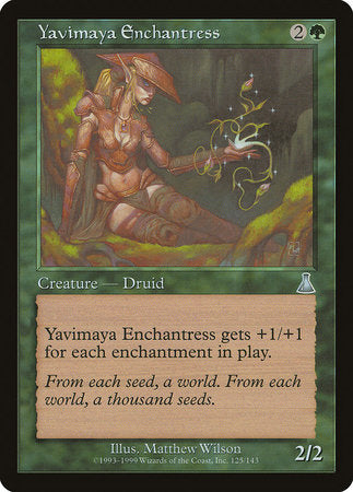 Yavimaya Enchantress [Urza's Destiny] | Dumpster Cat Games