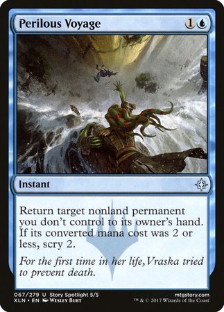 Perilous Voyage [Ixalan] | Dumpster Cat Games