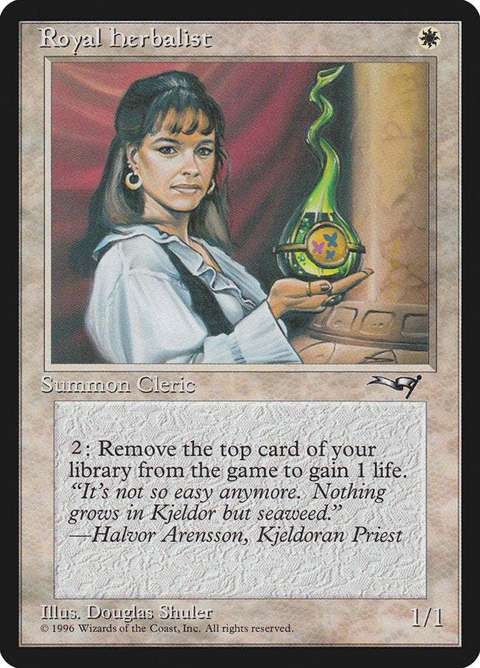 Royal Herbalist (Female) [Alliances] | Dumpster Cat Games