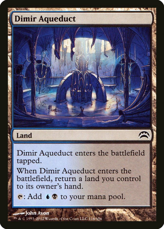 Dimir Aqueduct [Planechase 2012] | Dumpster Cat Games