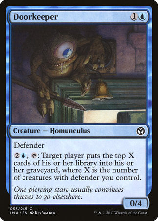 Doorkeeper [Iconic Masters] | Dumpster Cat Games