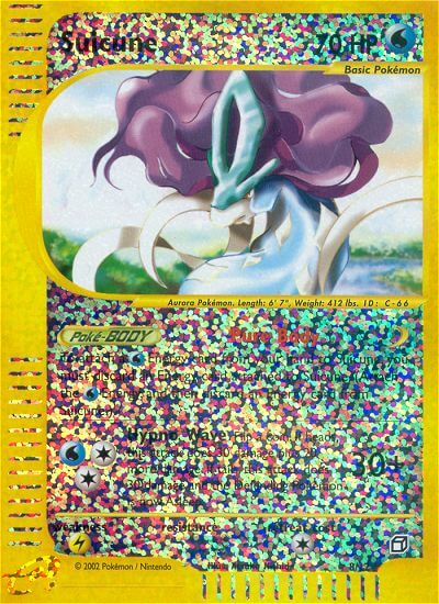 Suicune (8/12) [Box Topper] | Dumpster Cat Games