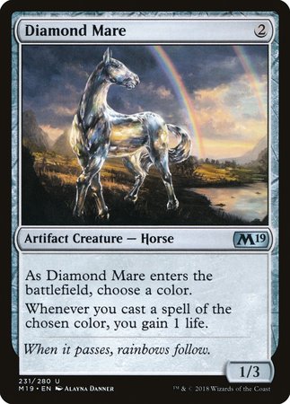 Diamond Mare [Core Set 2019] | Dumpster Cat Games