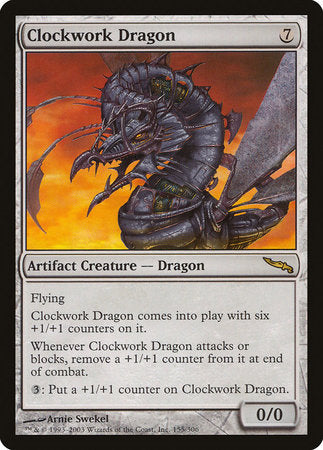 Clockwork Dragon [Mirrodin] | Dumpster Cat Games