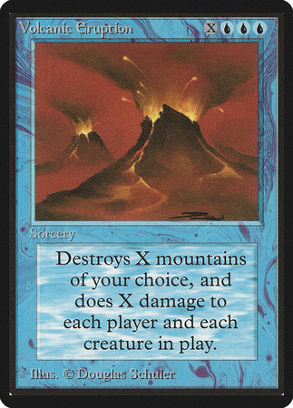 Volcanic Eruption [Limited Edition Beta] | Dumpster Cat Games