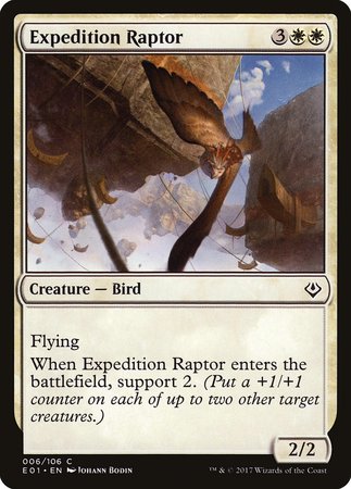 Expedition Raptor [Archenemy: Nicol Bolas] | Dumpster Cat Games