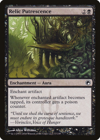 Relic Putrescence [Scars of Mirrodin] | Dumpster Cat Games