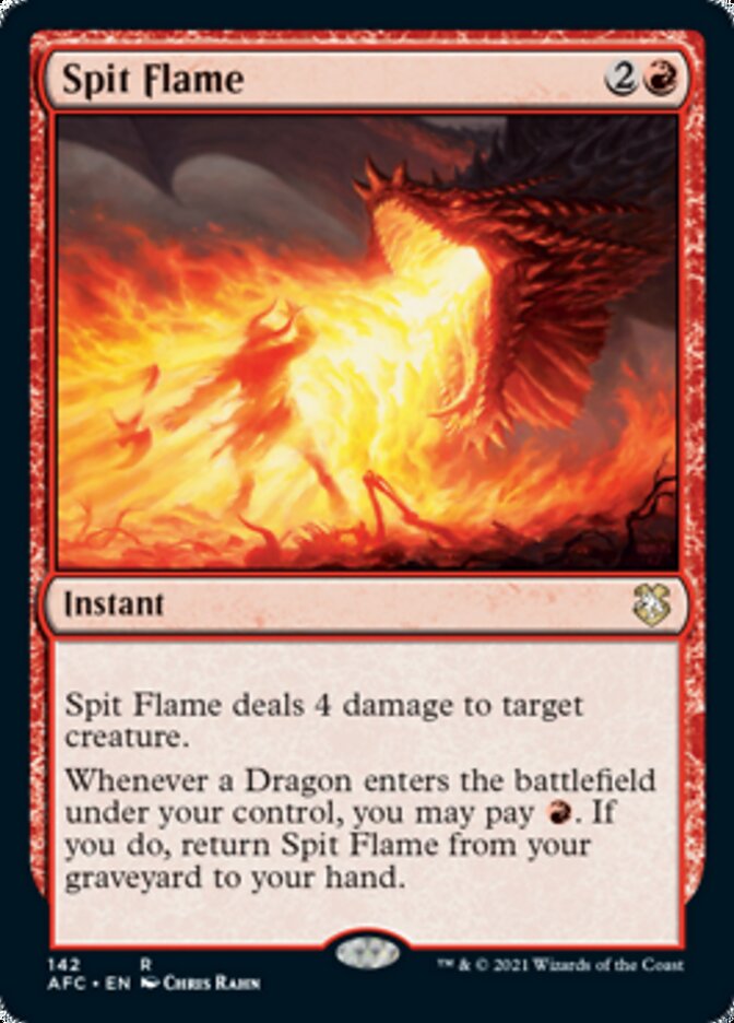 Spit Flame [Dungeons & Dragons: Adventures in the Forgotten Realms Commander] | Dumpster Cat Games