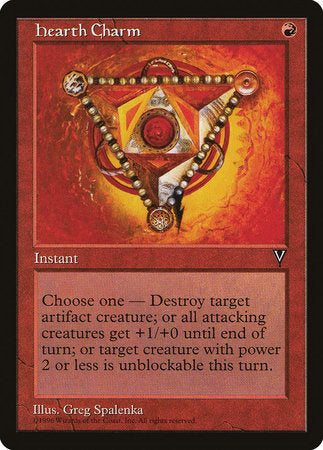 Hearth Charm [Visions] | Dumpster Cat Games