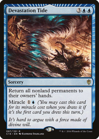 Devastation Tide [Commander 2016] | Dumpster Cat Games