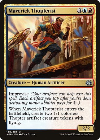 Maverick Thopterist [Aether Revolt] | Dumpster Cat Games