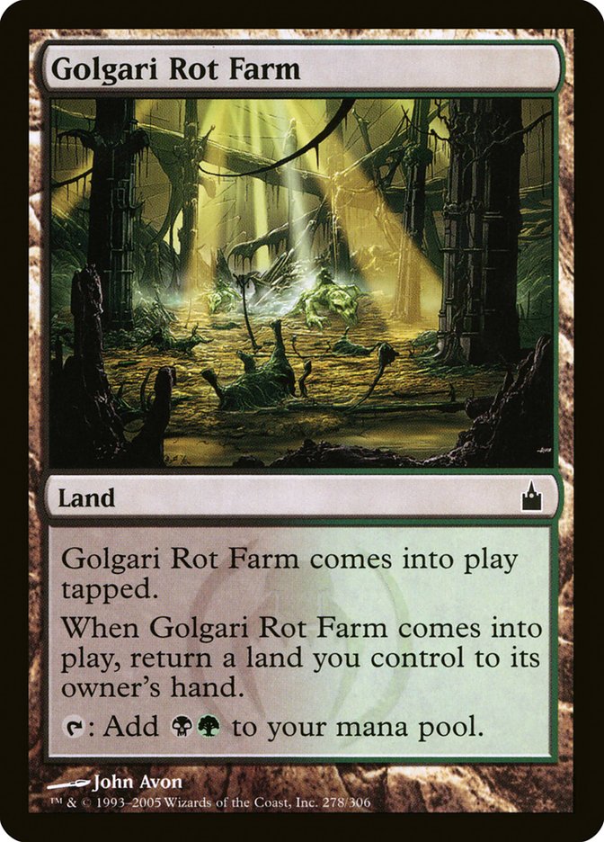 Golgari Rot Farm [Ravnica: City of Guilds] | Dumpster Cat Games