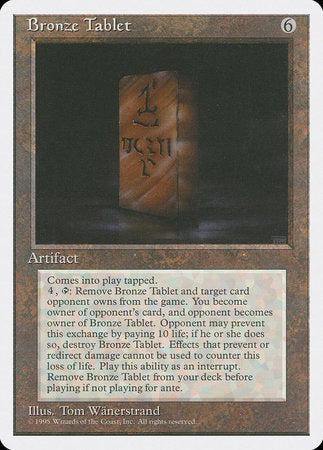 Bronze Tablet [Fourth Edition] | Dumpster Cat Games
