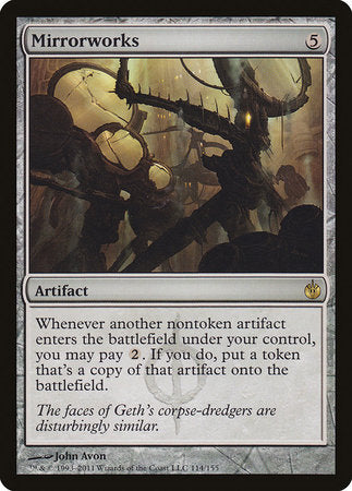 Mirrorworks [Mirrodin Besieged] | Dumpster Cat Games