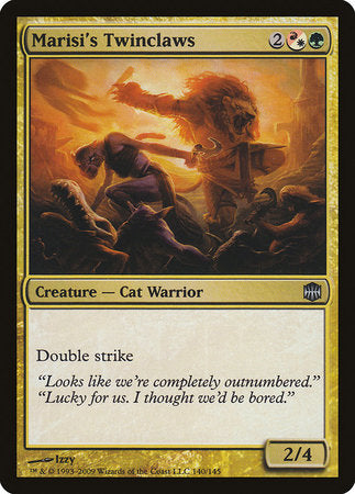 Marisi's Twinclaws [Alara Reborn] | Dumpster Cat Games