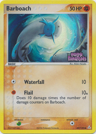 Barboach (60/110) (Stamped) [EX: Holon Phantoms] | Dumpster Cat Games
