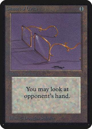 Glasses of Urza [Limited Edition Alpha] | Dumpster Cat Games