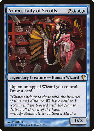 Azami, Lady of Scrolls [Commander 2013] | Dumpster Cat Games