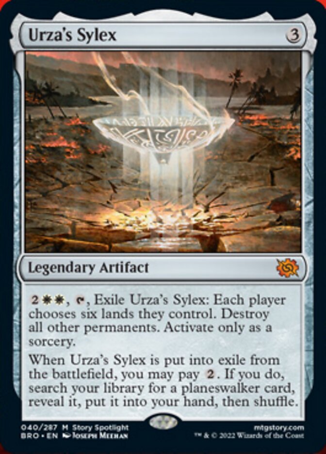 Urza's Sylex [The Brothers' War] | Dumpster Cat Games