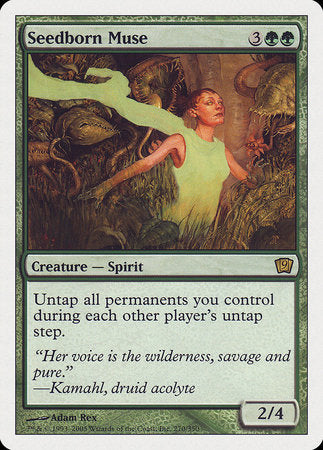 Seedborn Muse [Ninth Edition] | Dumpster Cat Games